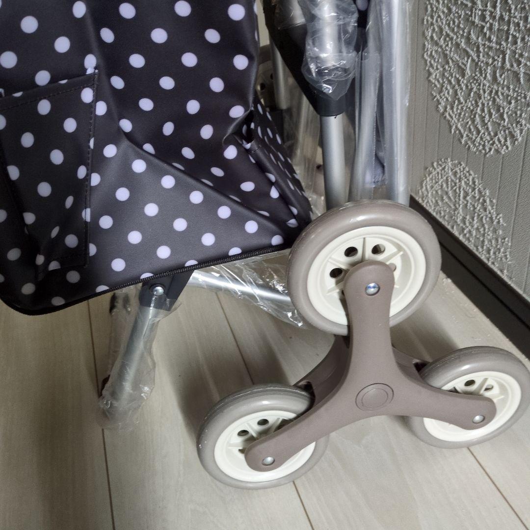 ポルカドットキャリーカート