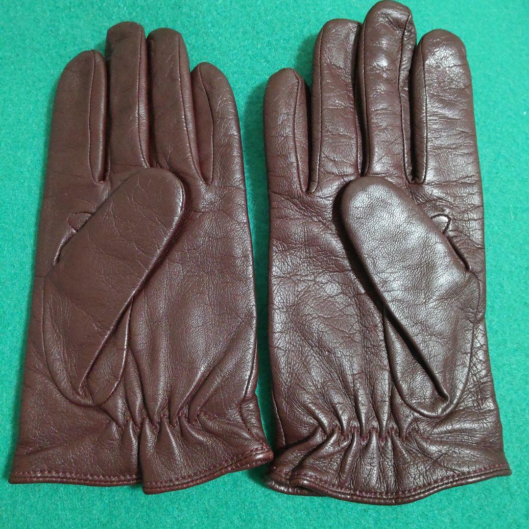 EMPORIO ARMANI 手袋 ワイン グローブ エンポリオ アルマーニ