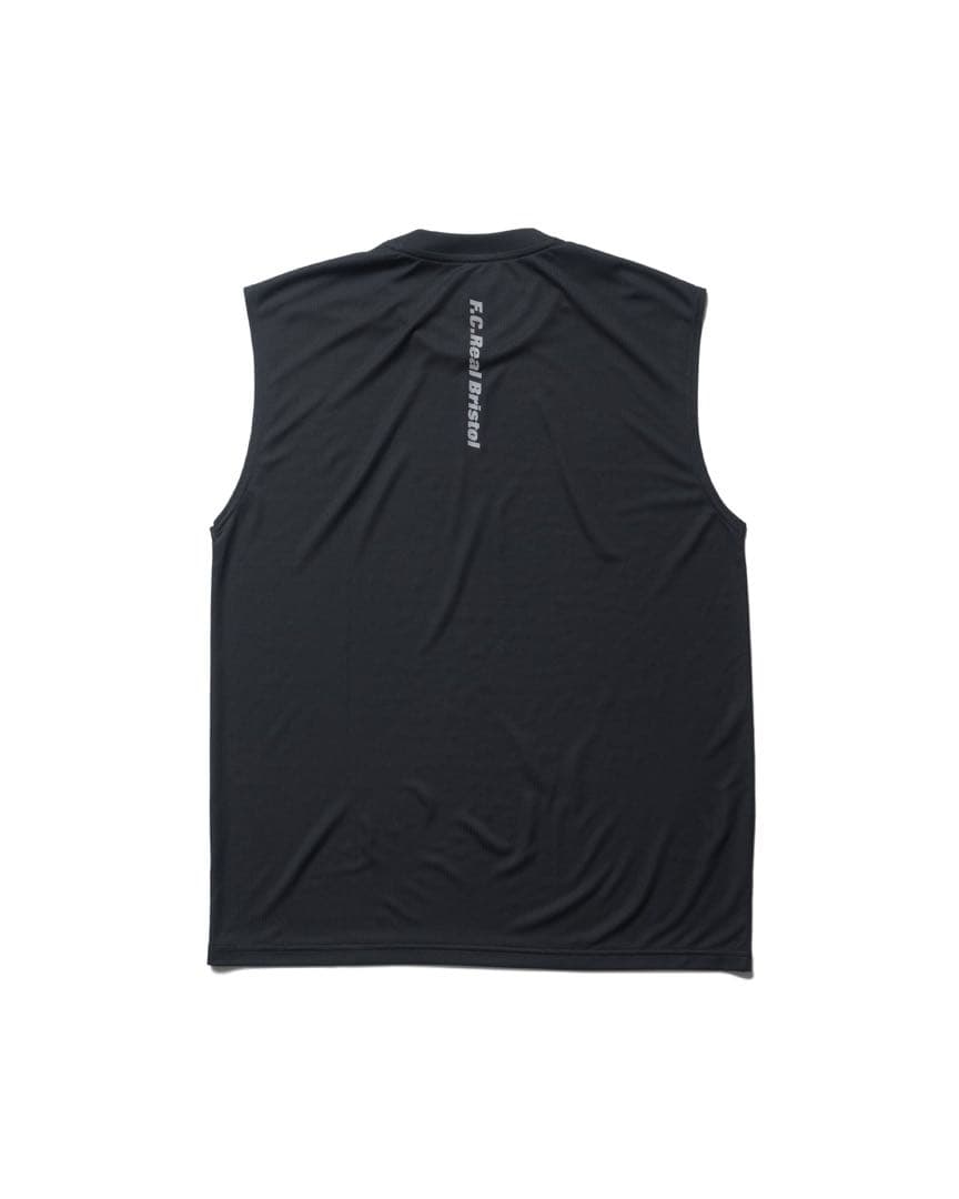 XXL FCRB POLARTEC POWER DRY N/S TOPブラック