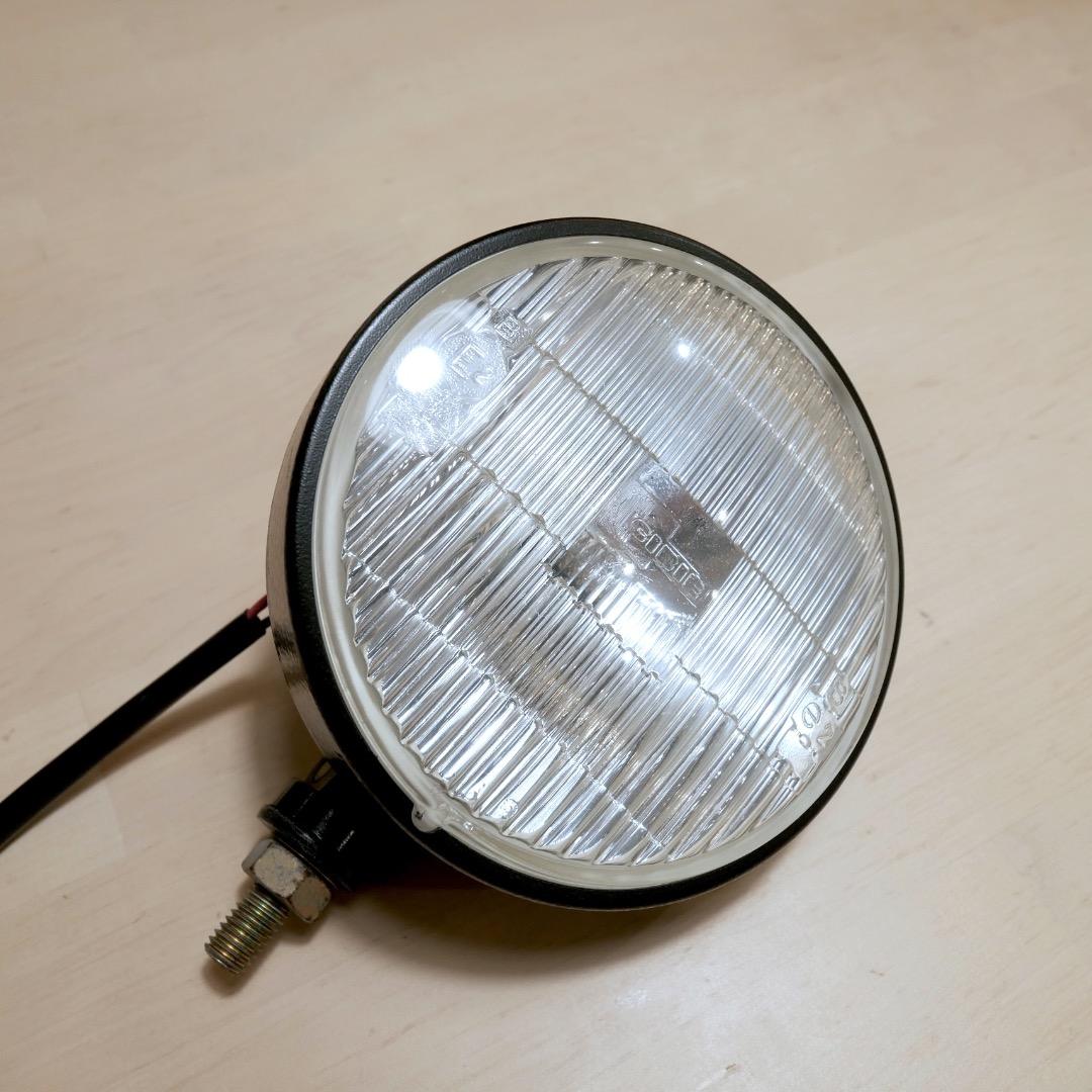 当時物 中古良品 CIBIE ハロゲンライト H3 12V 薄型 ブラック