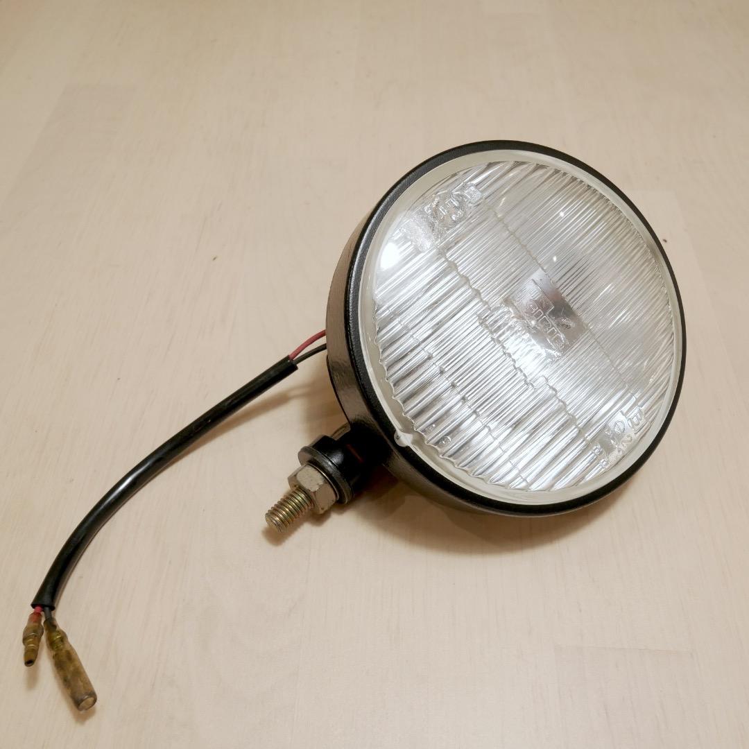 当時物 中古良品 CIBIE ハロゲンライト H3 12V 薄型 ブラック