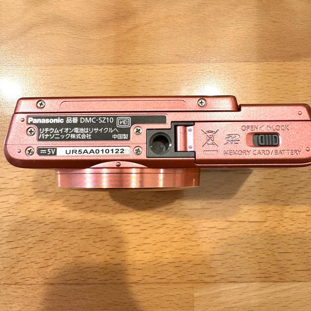 【美品】LUMIX DMC-SZ10コンパクトデジタルカメラ ピンク