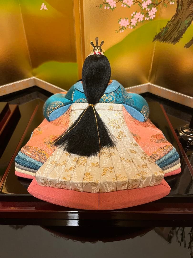 雛人形 お雛様　木目込み　一秀作 久月　① 合計25,000円