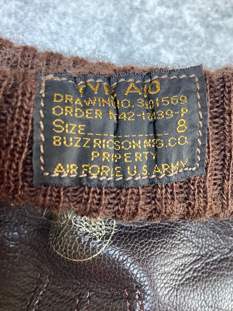 @*o様 BUZZ RICKSON'S A-10 GLOVE