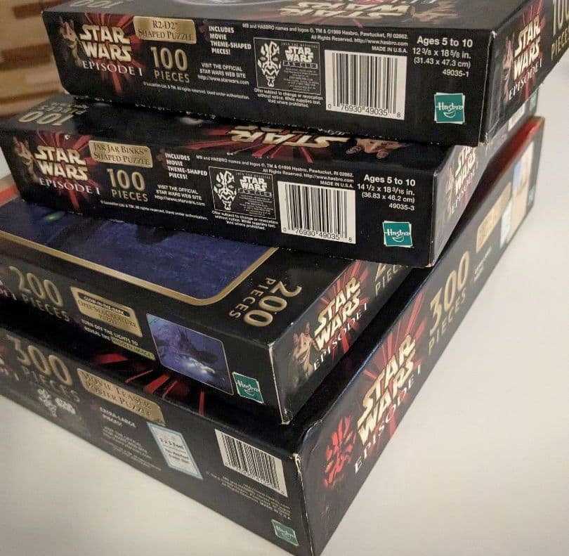 スターウォーズジグソーパズル４種セット