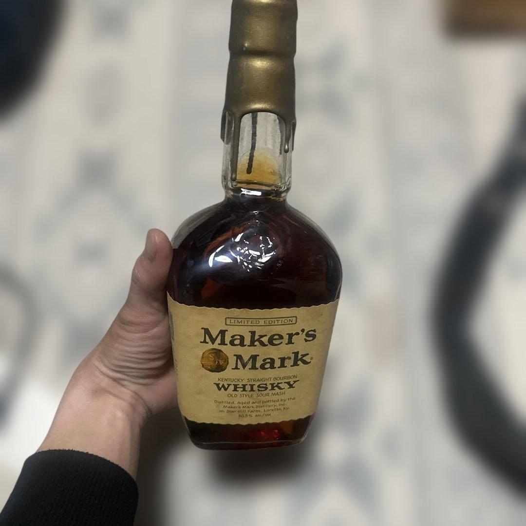 Maker's Mark ウイスキー 750ml ゴールド