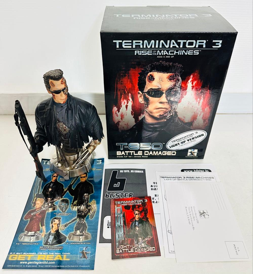 ターミネーター3 T-850 BATTLE DAMAGED フィギュア