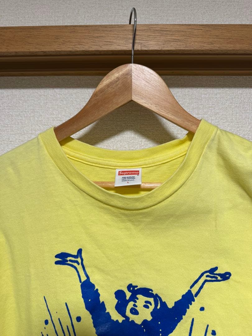 supreme チアガール　イエロー　T シャツ サマーヌード　山下智久　着用