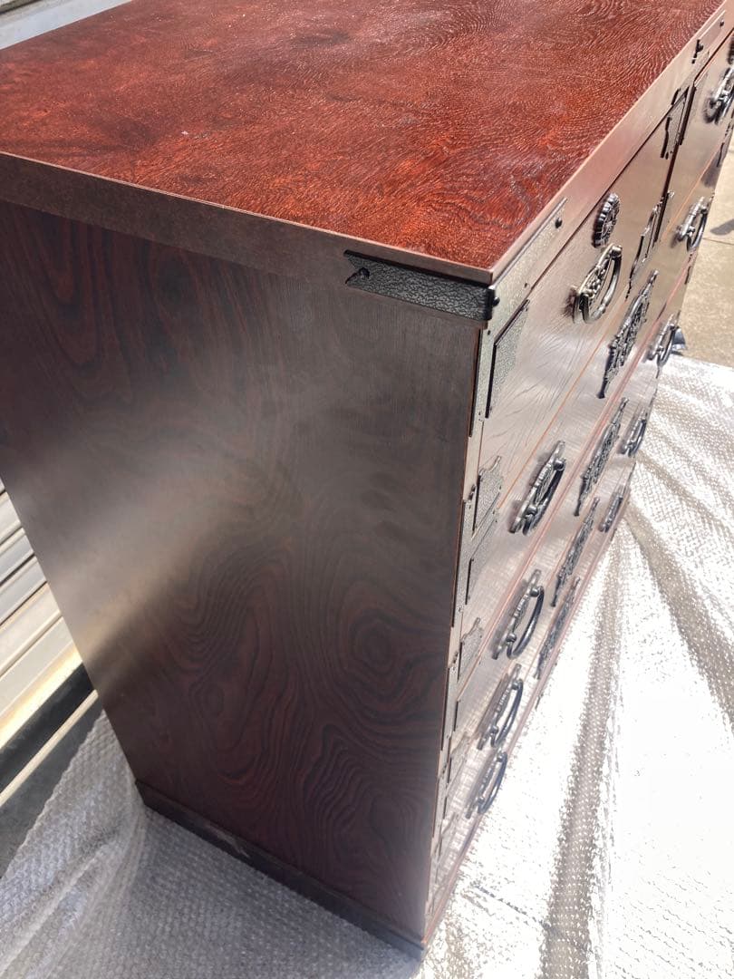 美品　ノダ工芸　箪笥　タンス　5段　民藝たんす　けやき