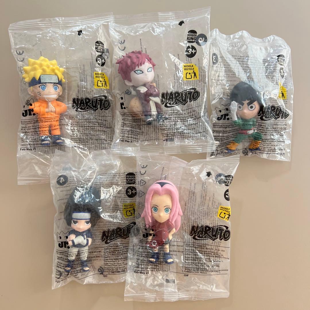バーガーキング　ナルト　日本未発売　フィギュア