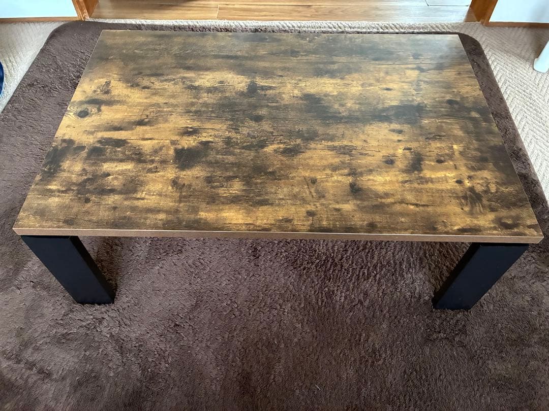 ニトリ　木製こたつ 布団セット　約72×約105