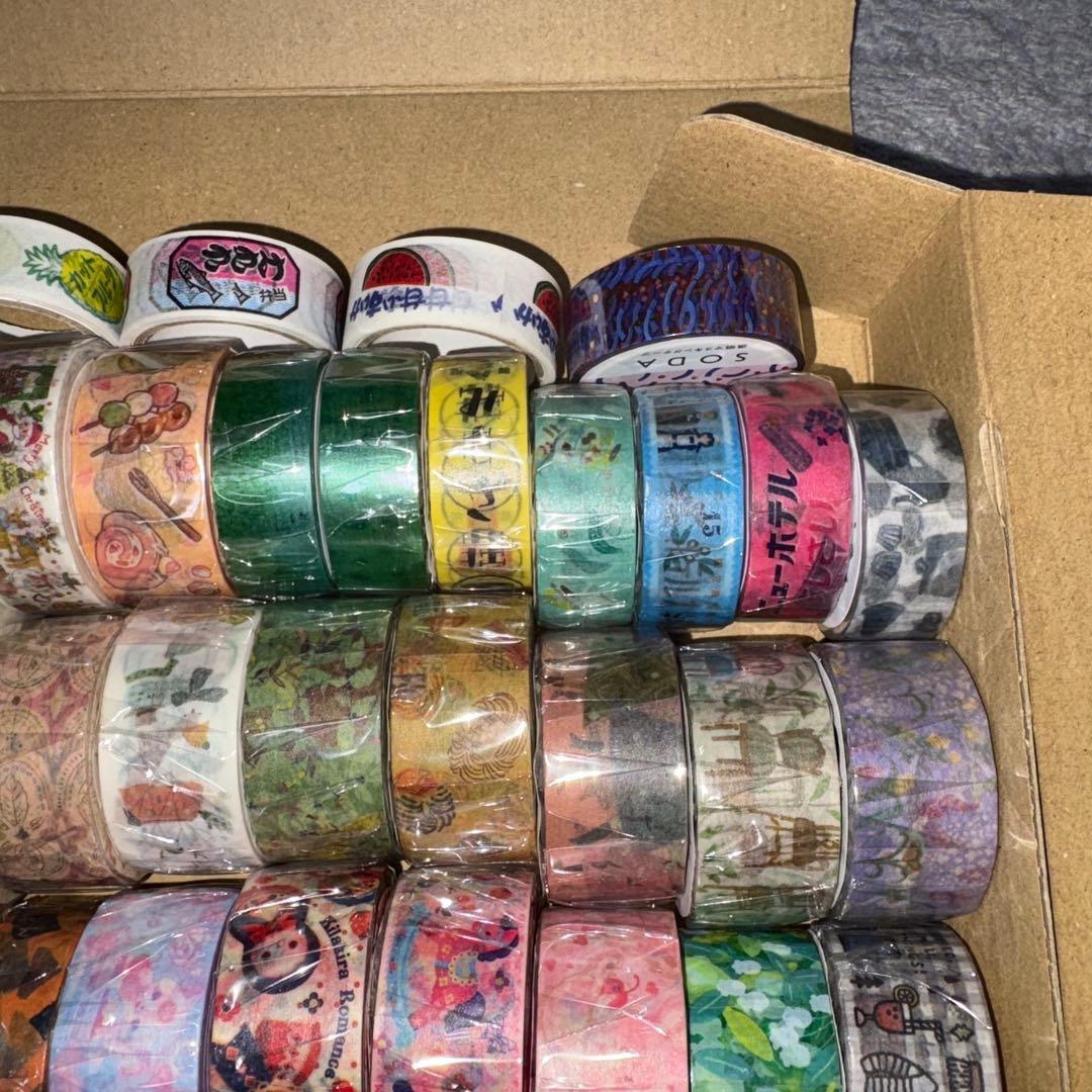 マスキングテープ　まとめ売り　新品　個人作家　ヨハク　meribun