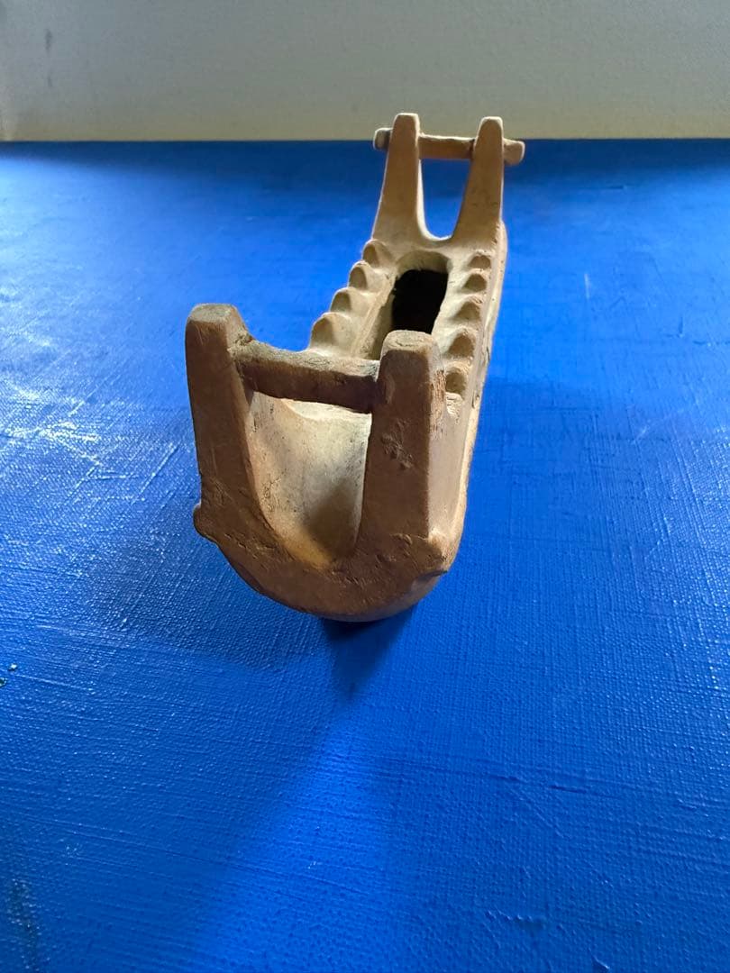 埴輪（舟）6世紀／複製品 レプリカ