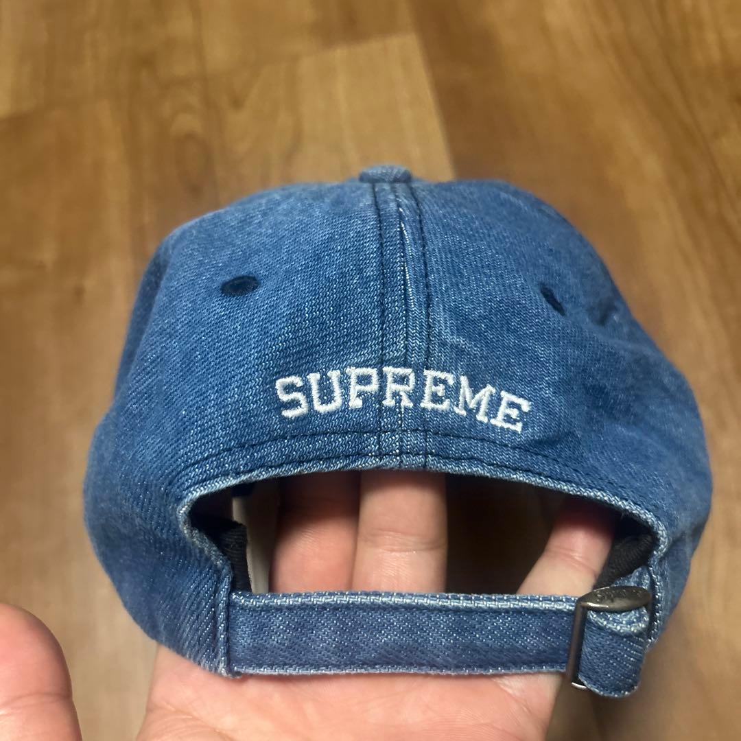 SUPREME デニムキャップ Sロゴ