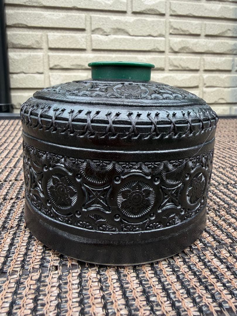 kumacraft『森林木杢』　OD缶230用レザーカバー