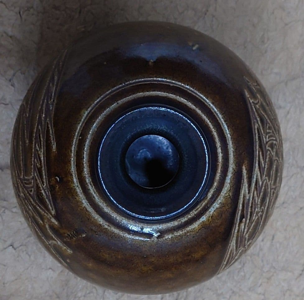 ♥国宝金城次郎の長女(故)宮城須美子さんの丸壺