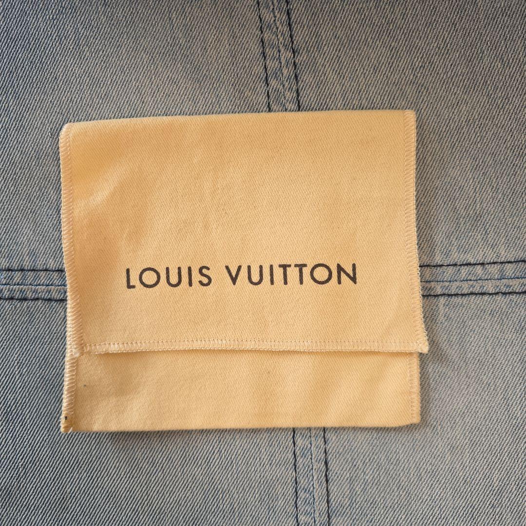 【Iza】 小銭入れ ダミエ アズール ポシェットクレ 中古品