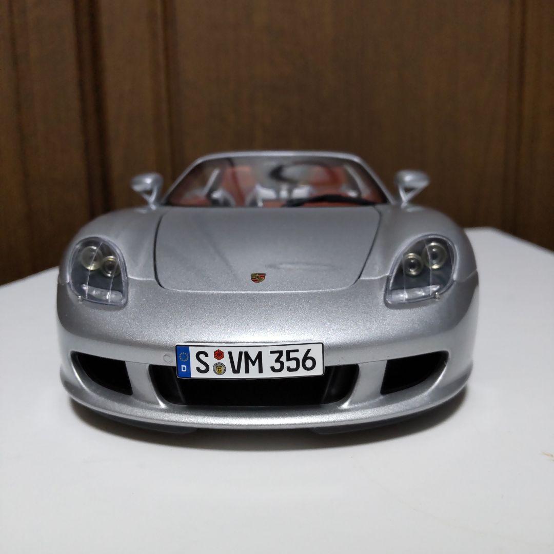 ポルシェ カレラ GT シルバー 1/18 オートアート