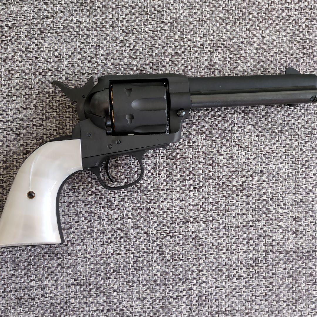 マルシン SAA 1st Genシビリアン ブラックHWパールプラグリップ仕様