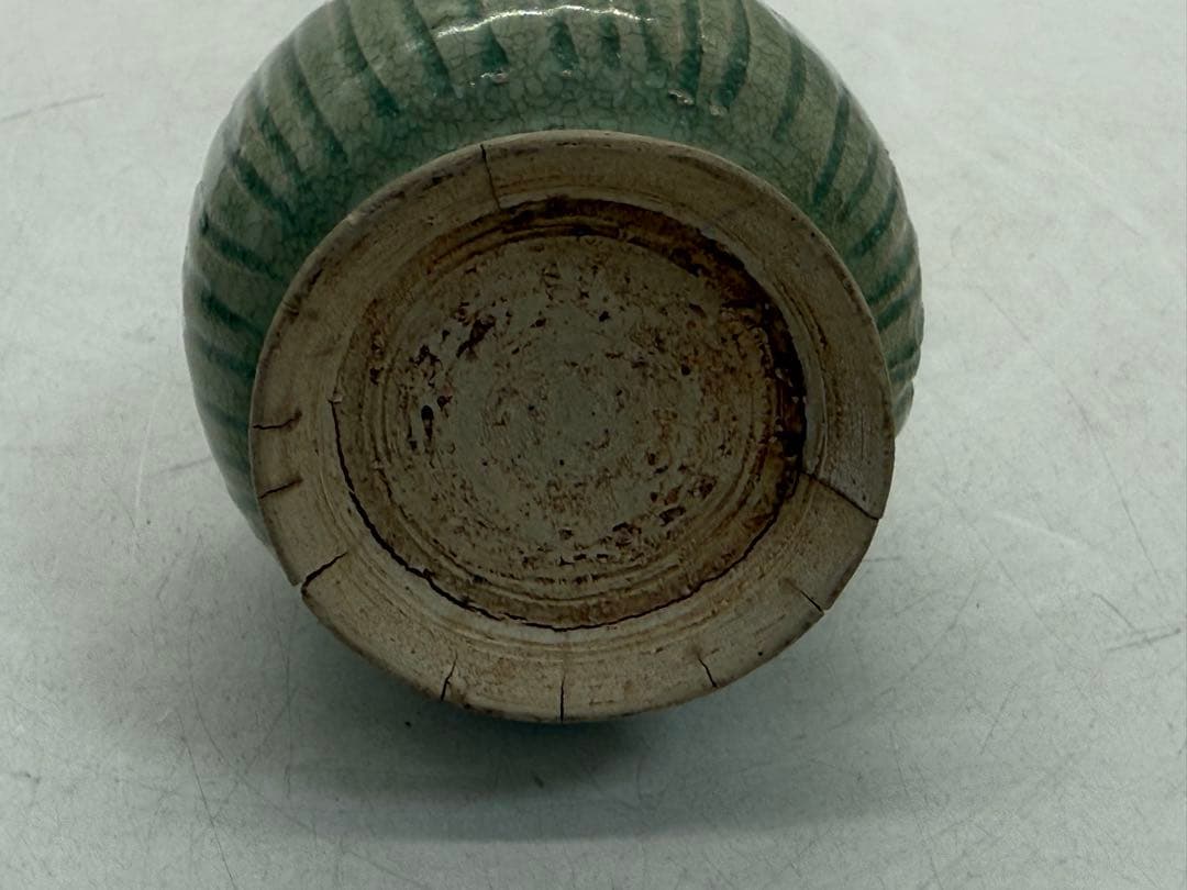 時代　青磁　小瓶　送料込み260127