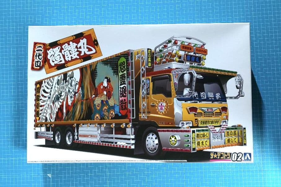 16 未組立　アオシマ　デコトラ　プラモデル　６台セット