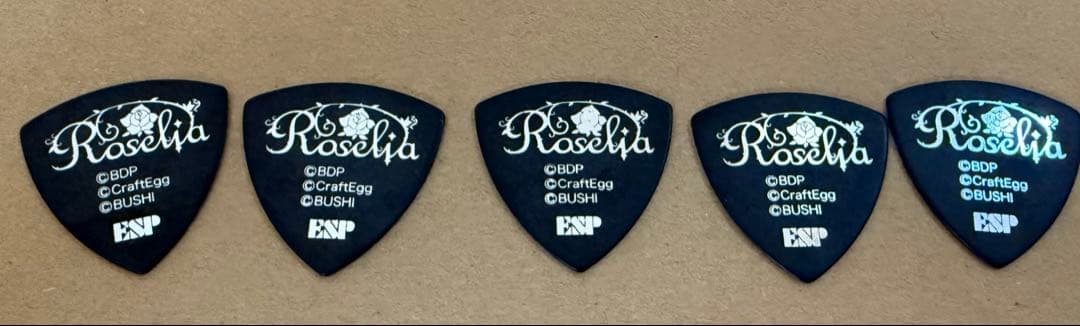 激レア バンドリ Roselia ESPコラボ ピック