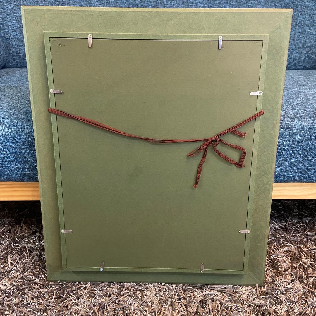 進 徹■花飾りの帽子の女性■油彩■額付絵画