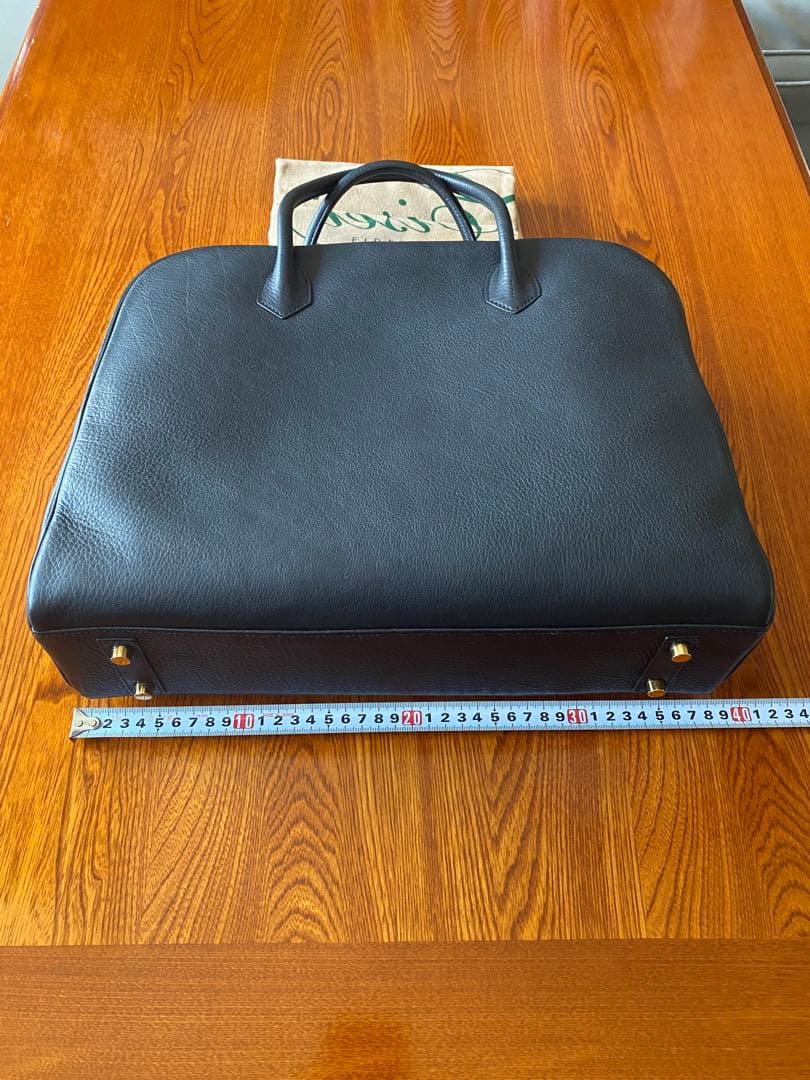 Cisei レザービジネスバッグ 黒