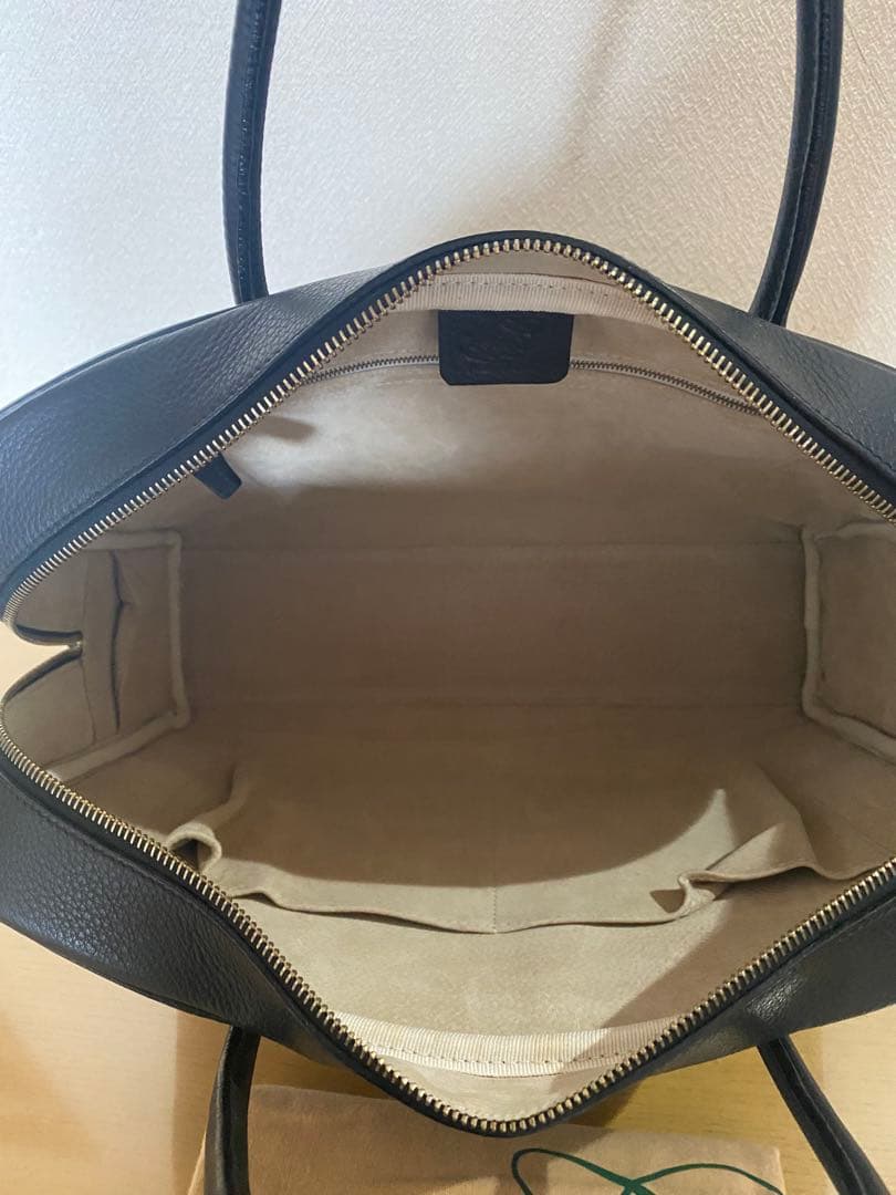 Cisei レザービジネスバッグ 黒