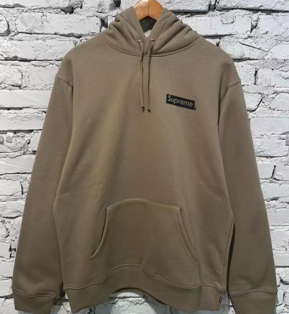 Supreme ベージュ フード付きパーカー