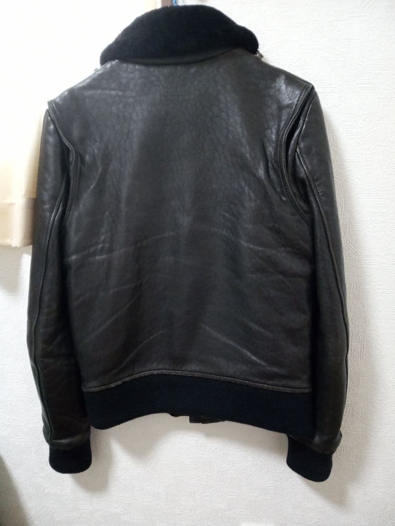リチウムオム　シープスキン　ボンバージャケット　46サイズ