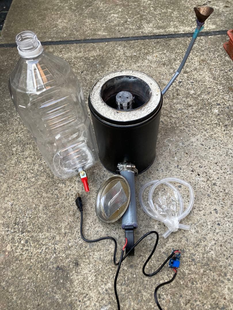 廃油ストーブ　小型　waste oil stove