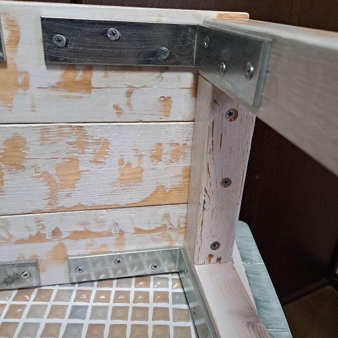 ガーデンテーブル&スツールセット ハントメイド　期間限定値下