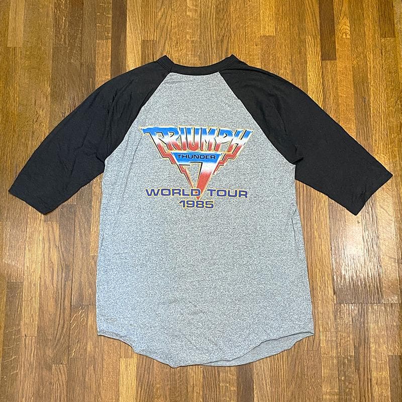 80年代ヴィンテージ TRIUMPH THUNDER SEVEN Tシャツ
