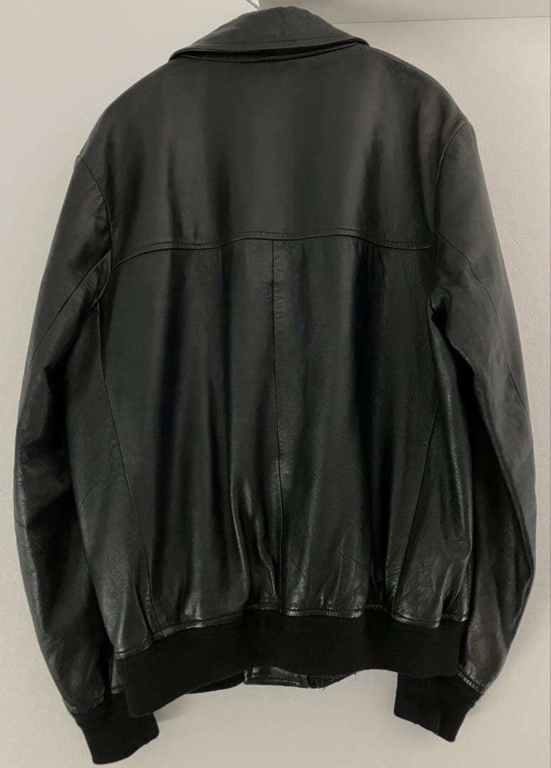 UKヴィンテージリブレザージャケット SOHO 80s90sエディスリマン