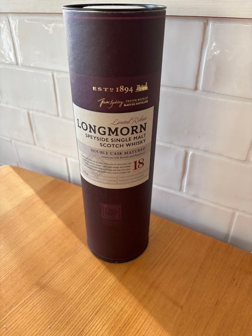 LONGMORN 18年 ダブルカスクスコッチウイスキー　6本