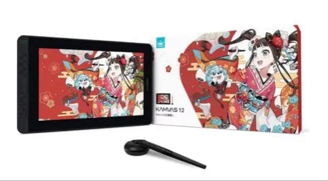 HUION 液タブ 液晶ペンタブレット　Kamvas 12 豪華版