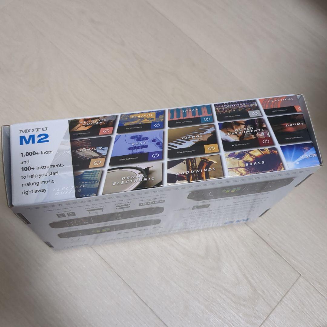 【美品/動作確認済み】MOTU M2　USBオーディオインターフェース