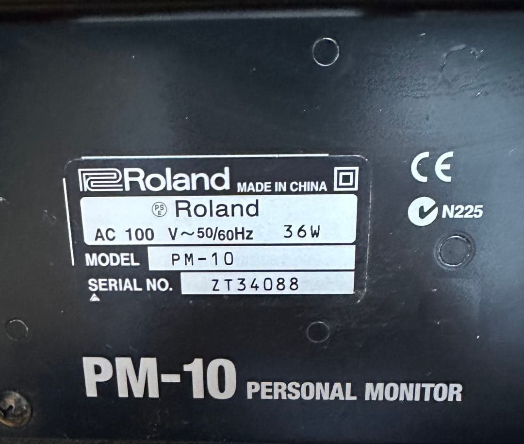 Roland V-Drums用アンプ　PM-10