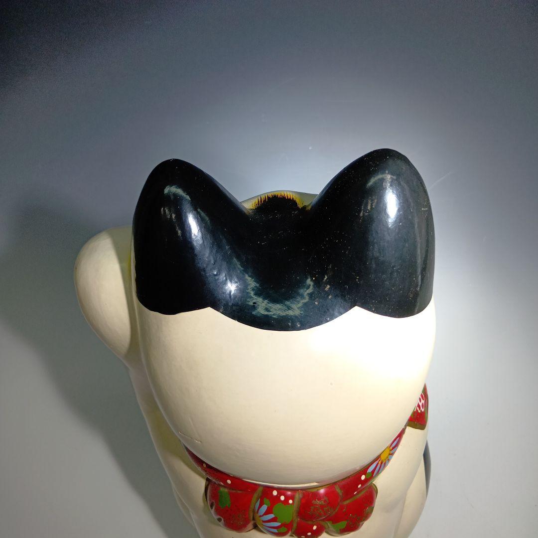 大きな招き猫置物　貯金箱　37.5センチ