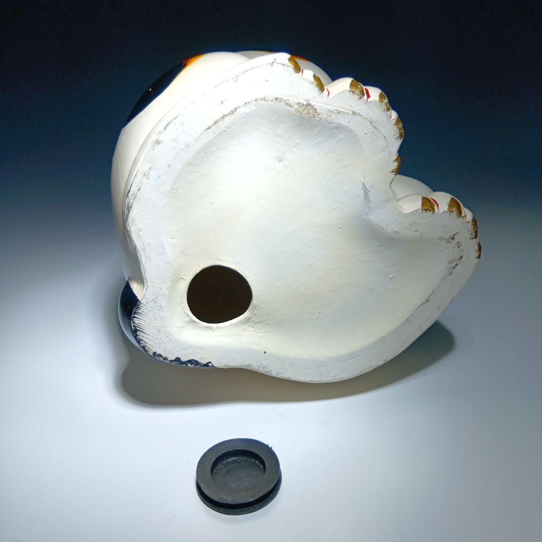 大きな招き猫置物　貯金箱　37.5センチ