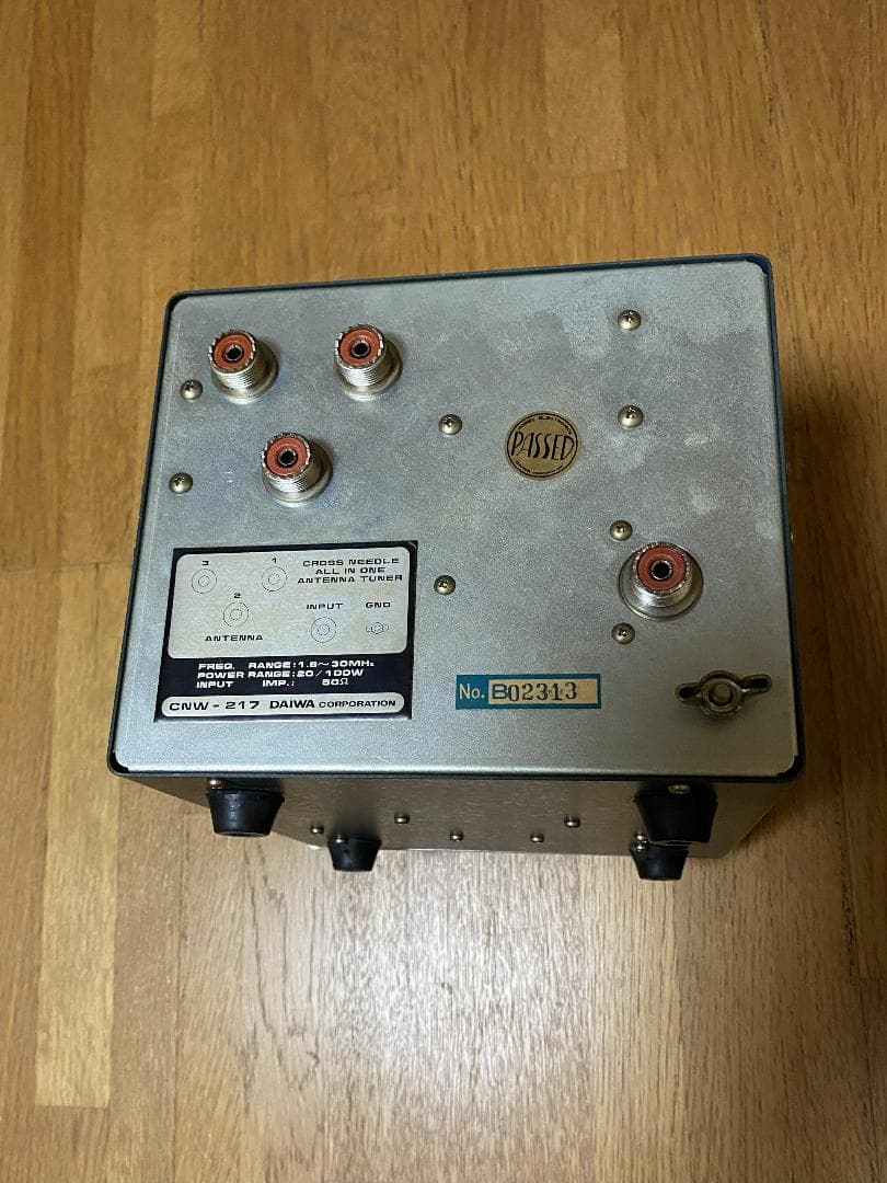 k*i様 アンテナチューナー　DAIWA　CNW-217　取説付き