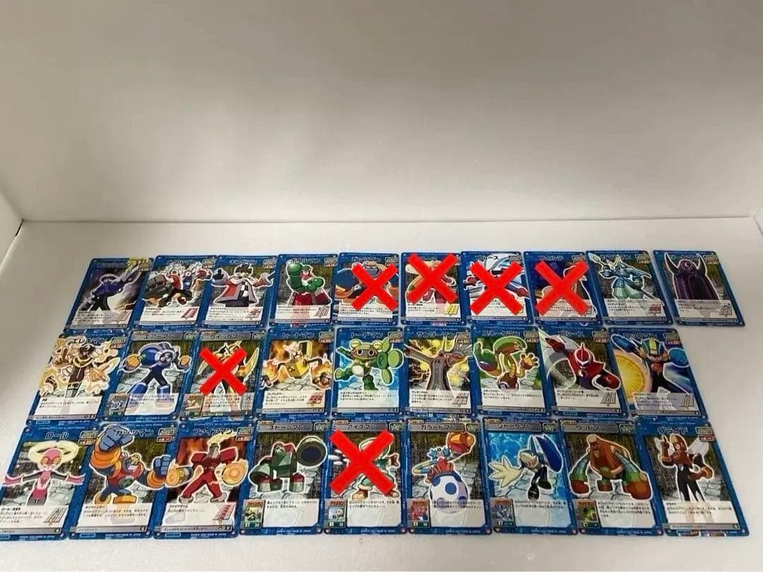 【値下げ中】ロックマンエグゼ　カードダス 大量 まとめ売り235種類