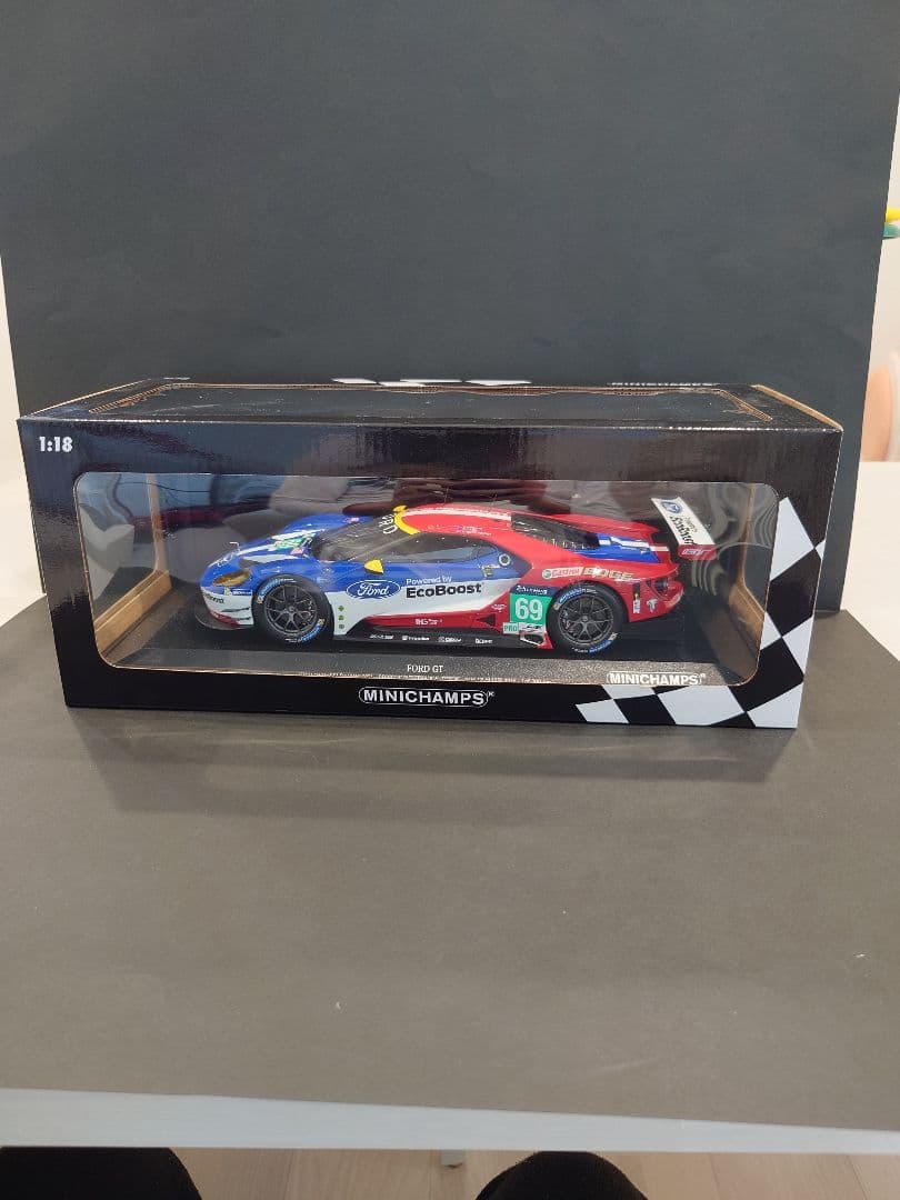 ミニチャンプス フォードGT 1/18 ル・マン24時間 2016