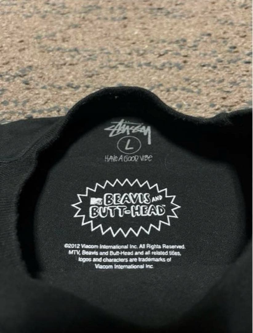 STUSSY BEAVIS AND BUTT-HEAD Lサイズ