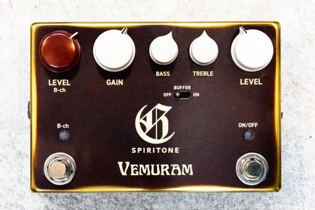 《新品未使用》VEMURAM spiritone オーバードライブ エフェクター