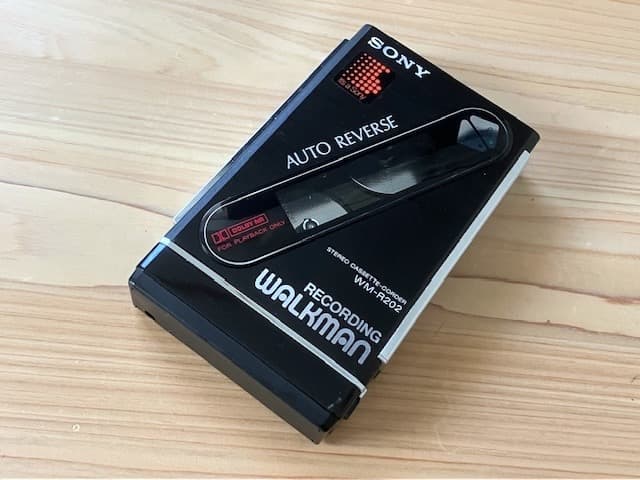 超希少美品 整備済完全動作品 SONY Walkman WM-R202 ブラック