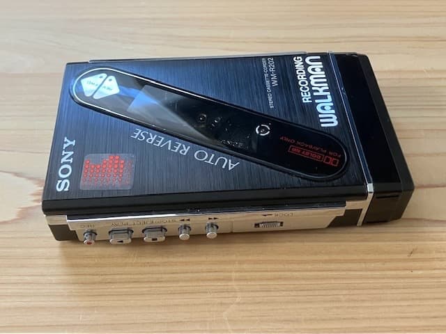 超希少美品 整備済完全動作品 SONY Walkman WM-R202 ブラック