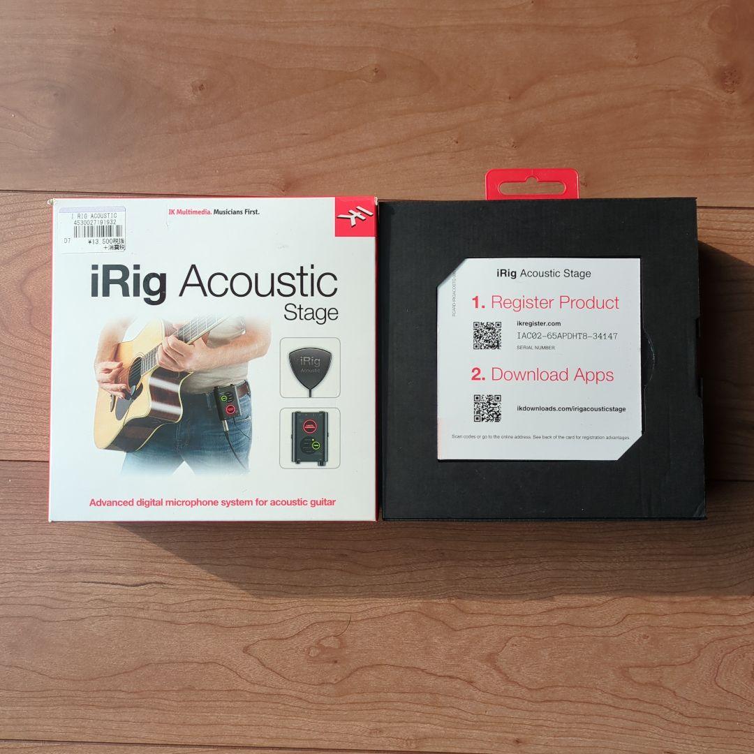 iRig Acoustic Stage + Canareケーブル