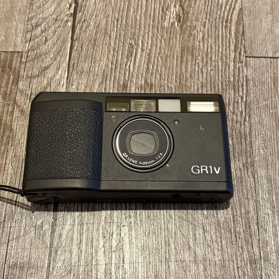 RICOH GR1v コンパクトフィルムカメラ ブラック